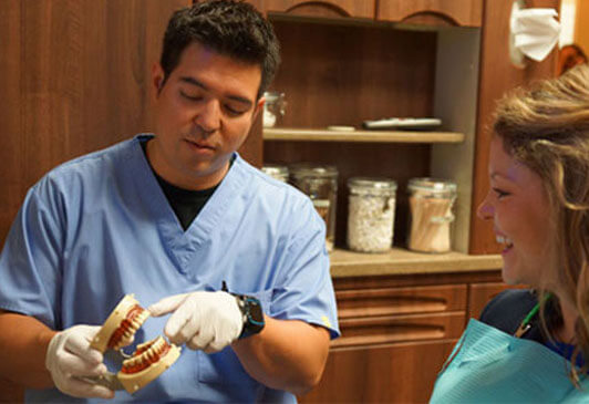 Dr Rodrigo With Patient One